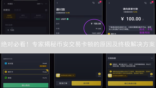 绝对必看！专家揭秘币安交易卡顿的原因及终极解决方案