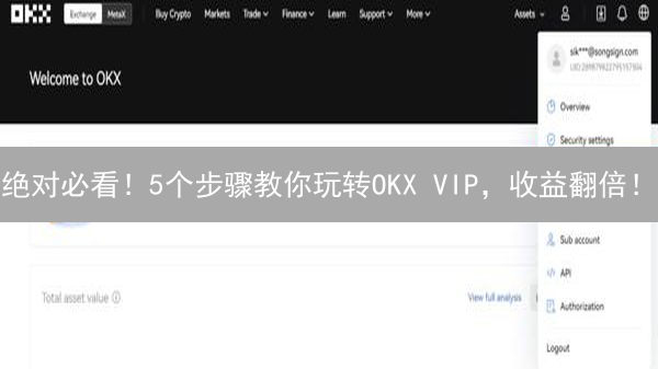 绝对必看！5个步骤教你玩转OKX VIP，收益翻倍！