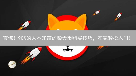 震惊！90%的人不知道的柴犬币购买技巧，在家轻松入门！