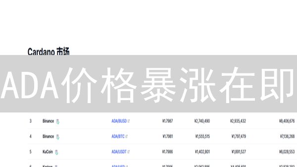 ADA价格暴涨在即？Bitflyer艾达币交易攻略！