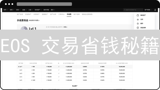 EOS 交易省钱秘籍：OKX 柚子币购买手续费降低全攻略，省钱看得见！