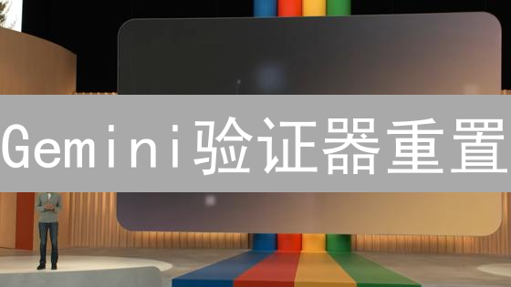 Gemini验证器重置：2024年必看指南，避免资产损失！